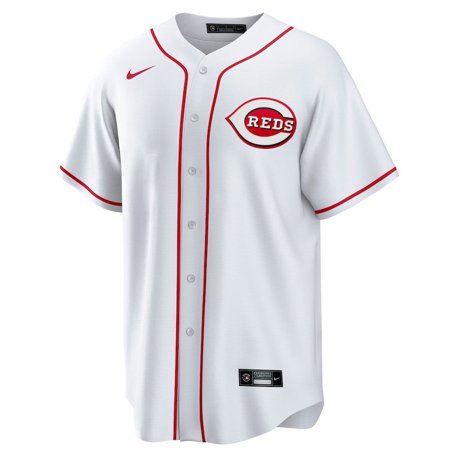 Elly De La Cruz 44 Cincinnati Reds Home Player Men Jersey – White