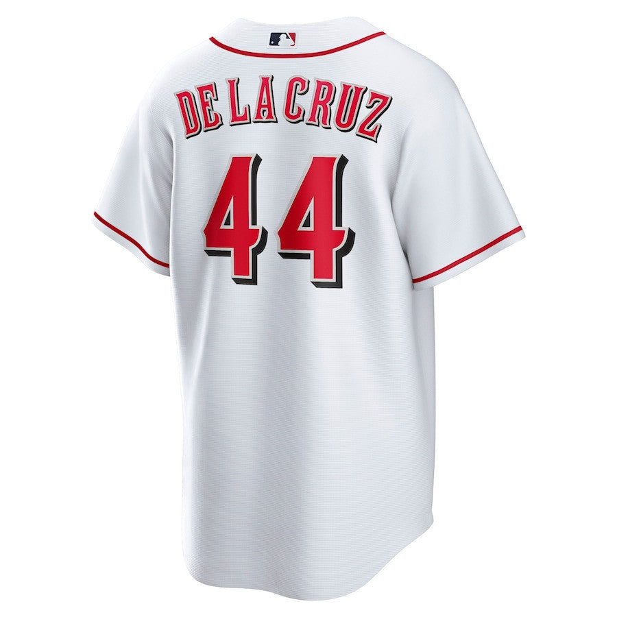 Elly De La Cruz 44 Cincinnati Reds Home Player Men Jersey – White