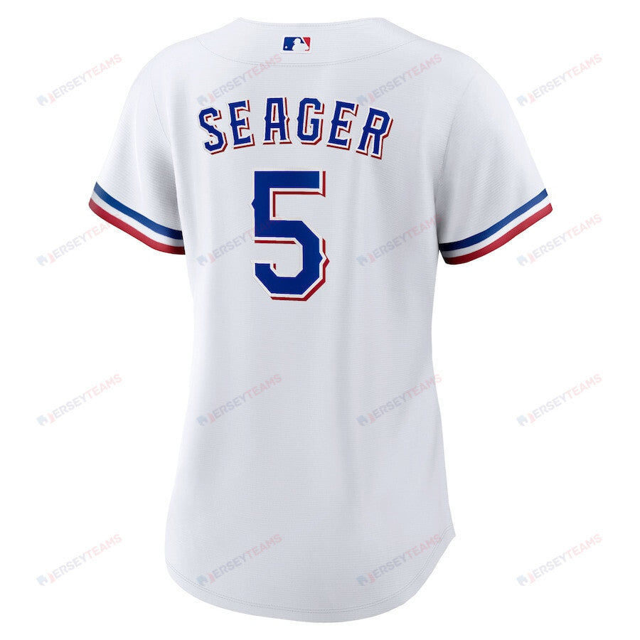 Corey Seager 5 Texas Rangers 2023 World Series Women Jersey - White