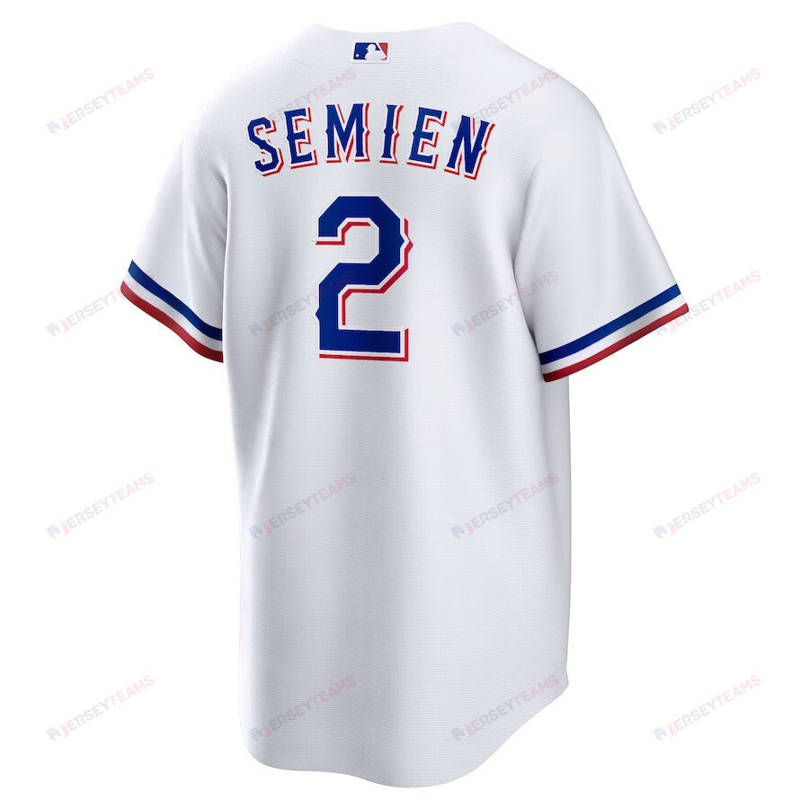 Marcus Semien 2 Texas Rangers 2023 World Series Men Jersey - White