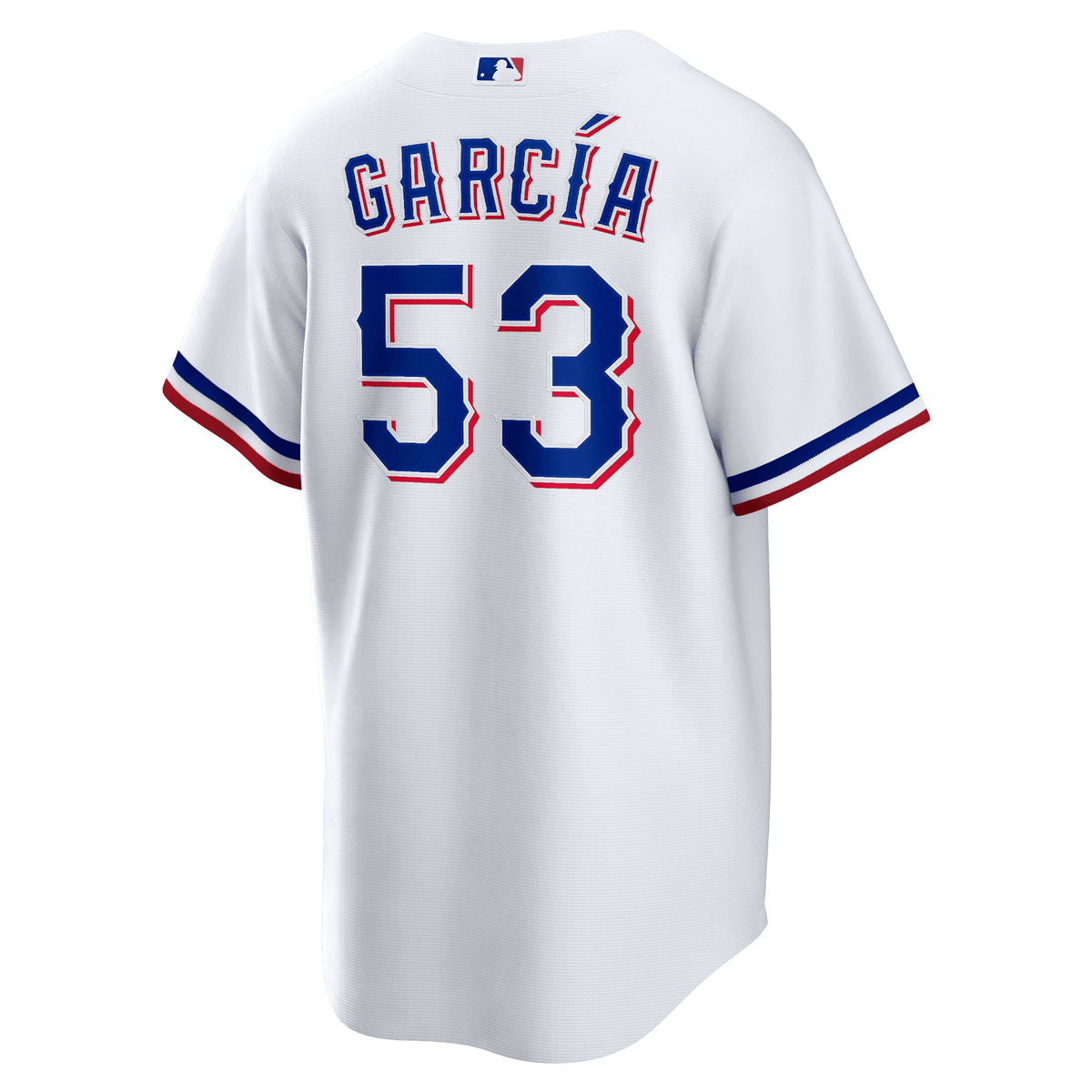 Adolis García 53 Texas Rangers 2023 World Series Stitched Baseball Jersey - White
