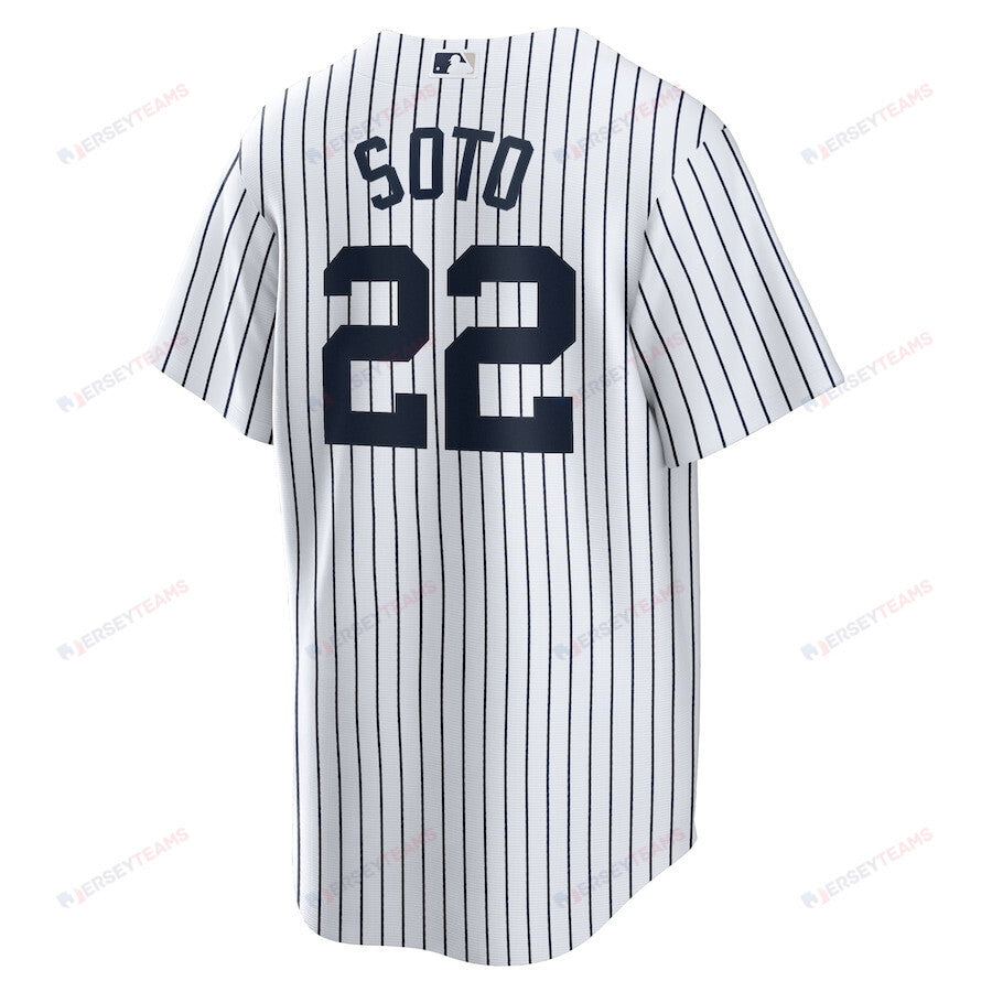 Juan Soto 22 New York Yankees Home Men Jersey – White