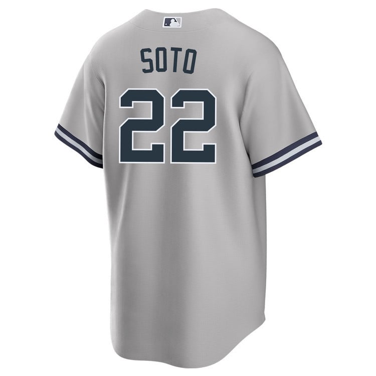 Juan Soto 22 New York Yankees Road Men Jersey – Gray