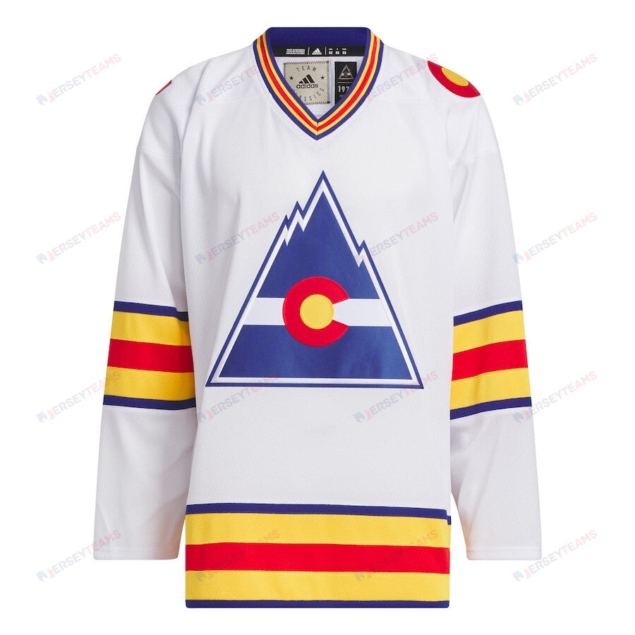 Colorado Rockies Team Classic Men Jersey - White