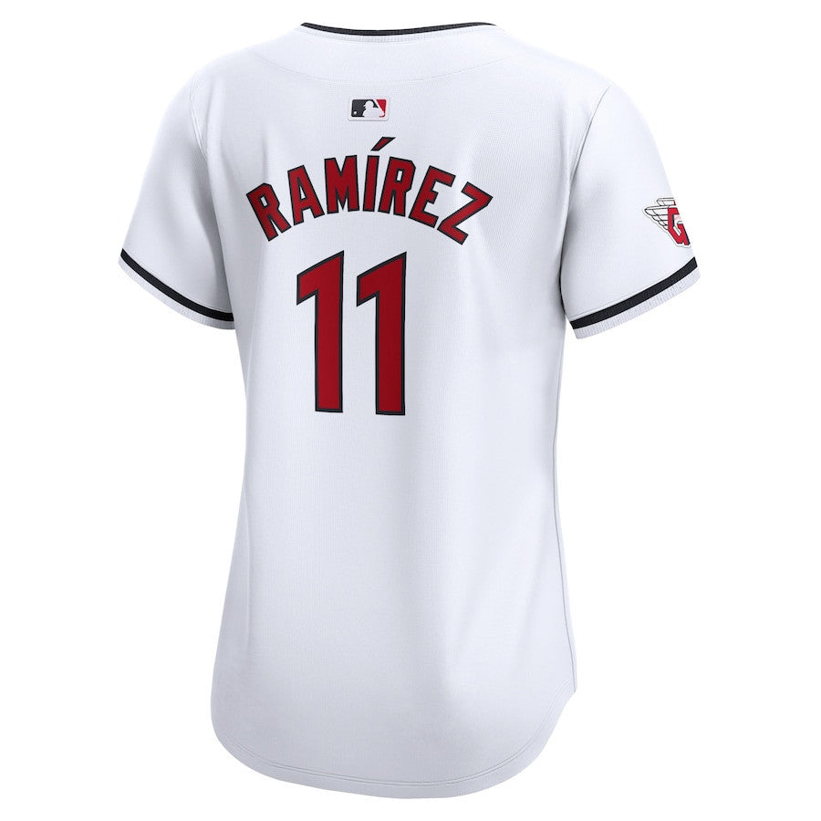 Jose Ramirez 11 Cleveland Guardians Women Home Limited Jersey - White