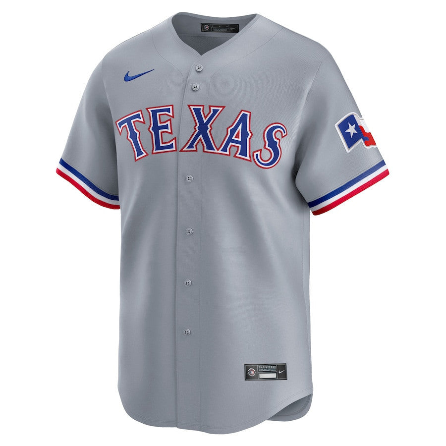 Jacob deGrom 48 Texas Rangers Away Limited Player Men Jersey - Gray