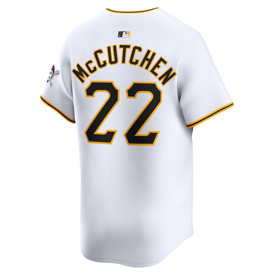 Andrew McCutchen 22 Pittsburgh Pirates Home Limited Player Men Jersey - White