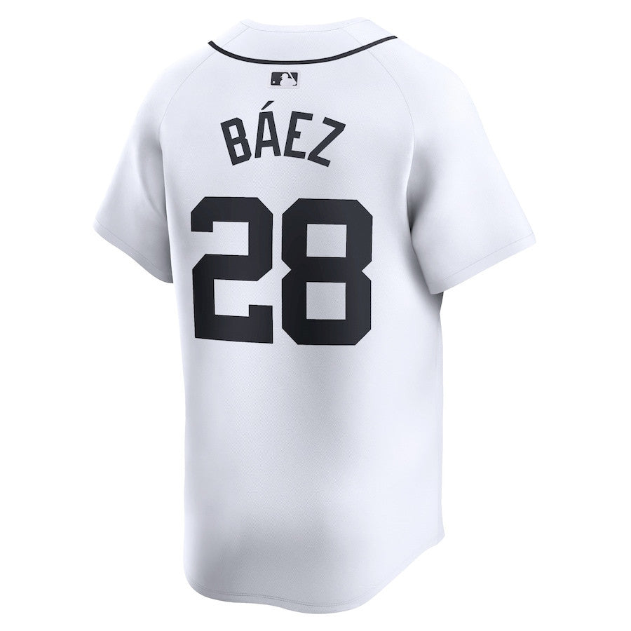 Javier Baez 28 Detroit Tigers Home Limited Player Men Jersey - White