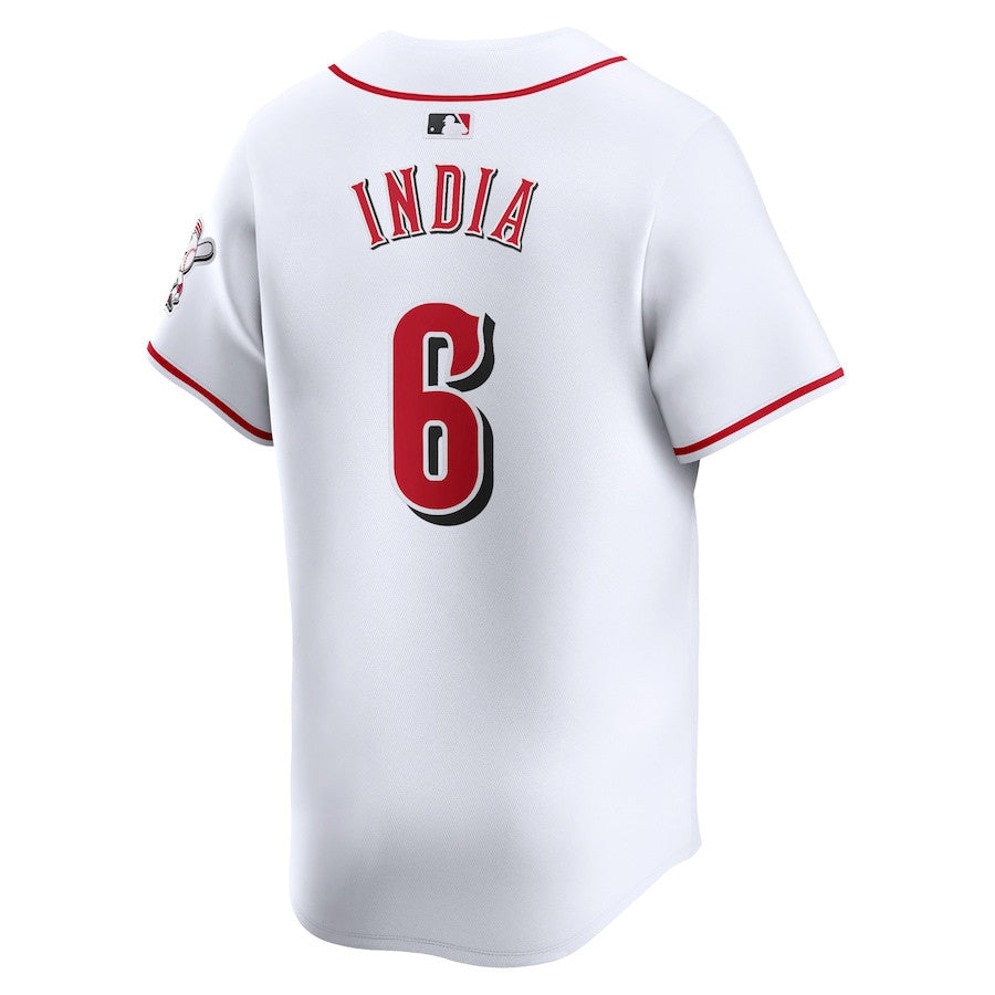 Jonathan India 6 Cincinnati Reds Home Limited Player Men Jersey - White