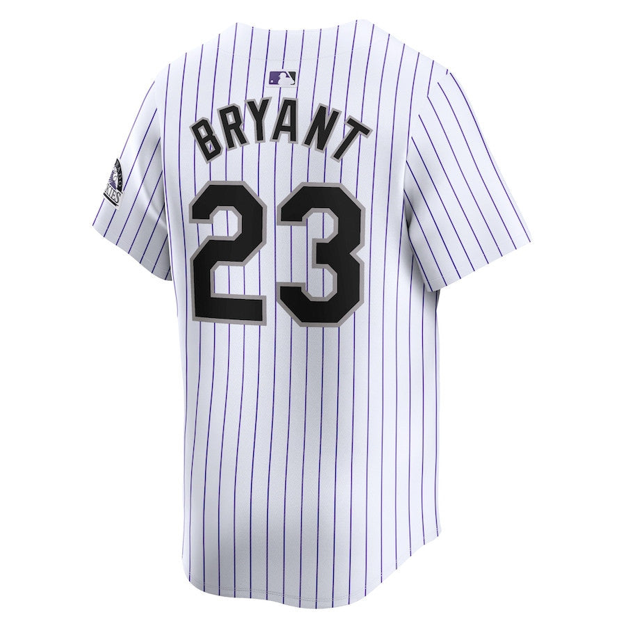 Kris Bryant 23 Colorado Rockies Home Limited Player Men Jersey - White