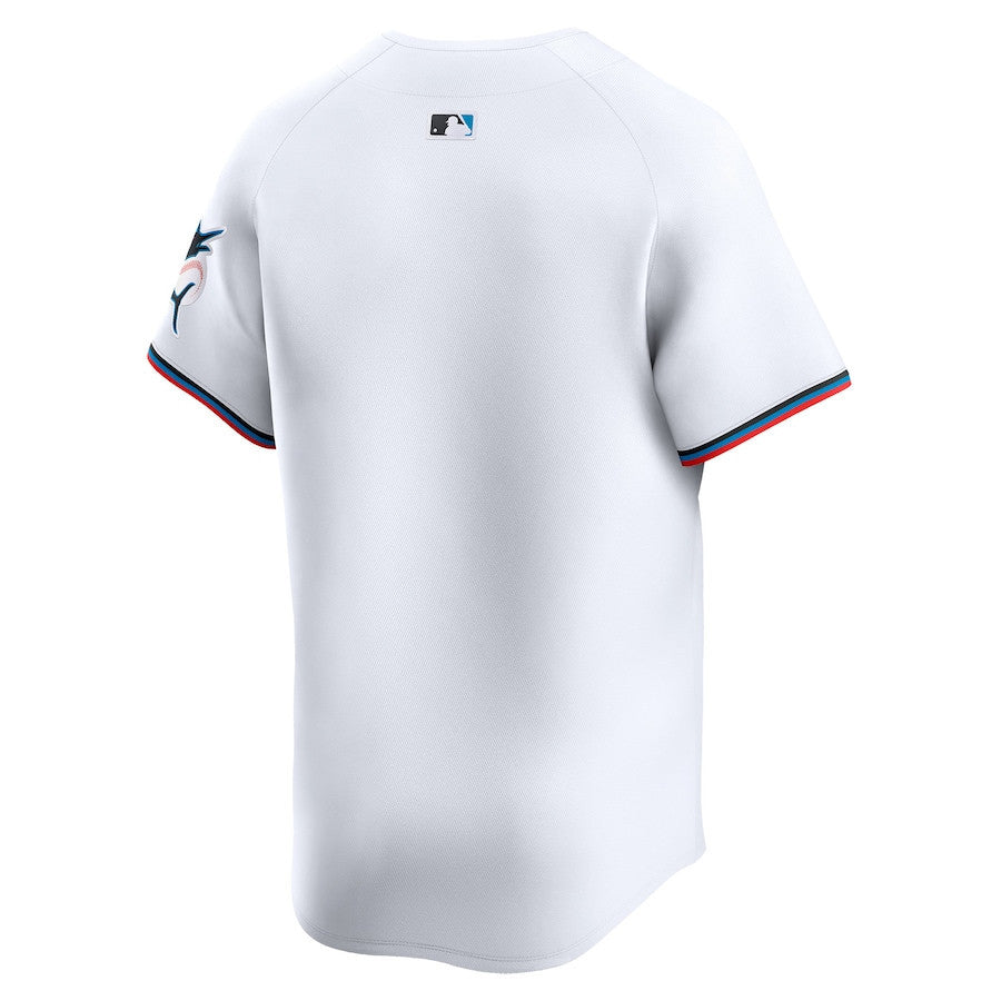 Miami Marlins Home Limited Men Jersey - White