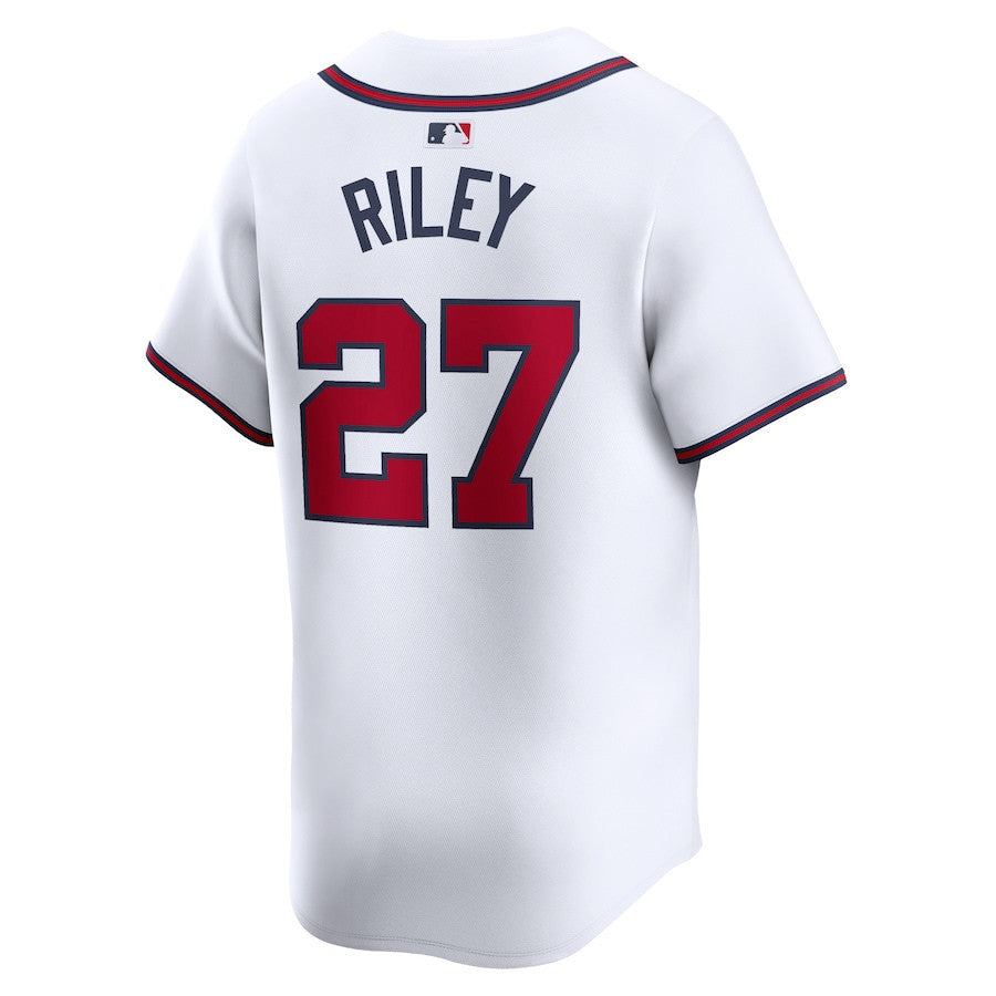 Austin Riley 27 Atlanta Braves Home Limited Player Men Jersey - White