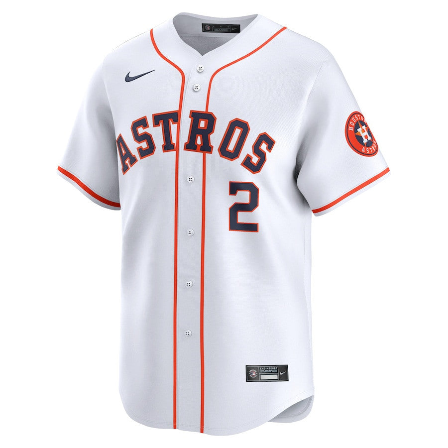 Alex Bregman 2 Houston Astros Home Limited Player Men Jersey - White