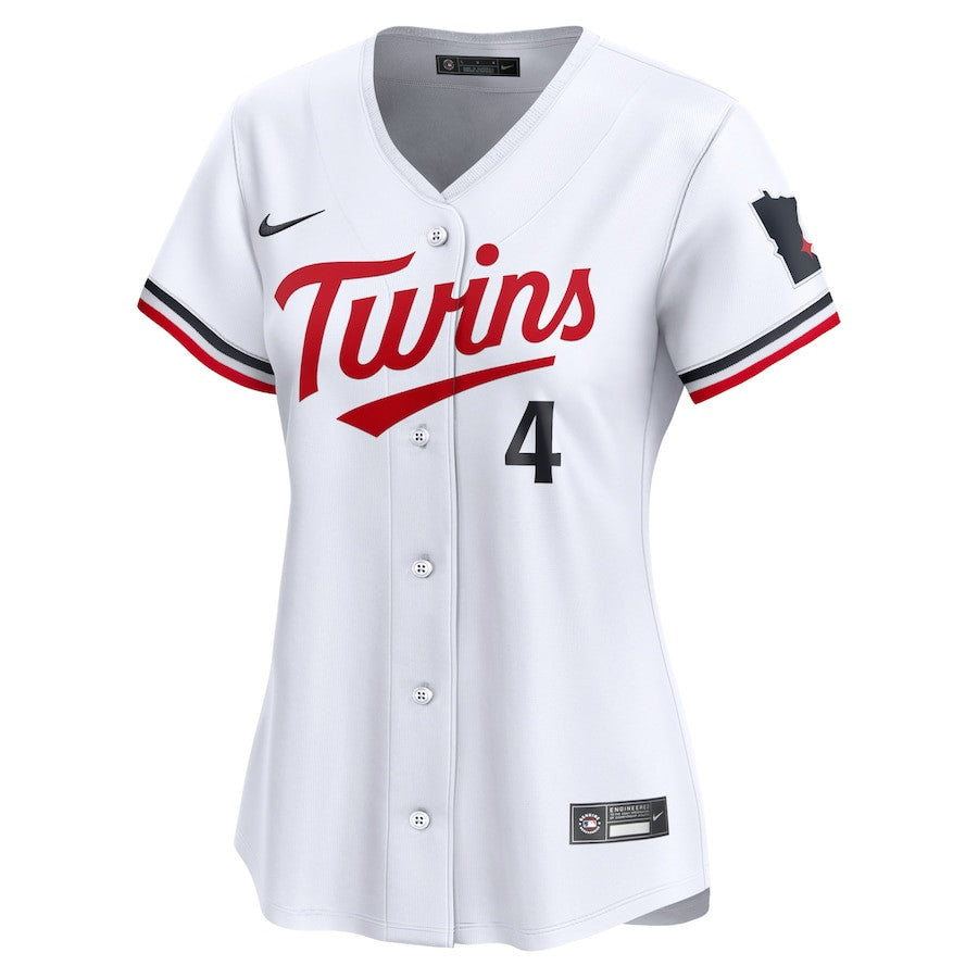 Carlos Correa 4 Minnesota Twins Women Home Limited Player Jersey - White