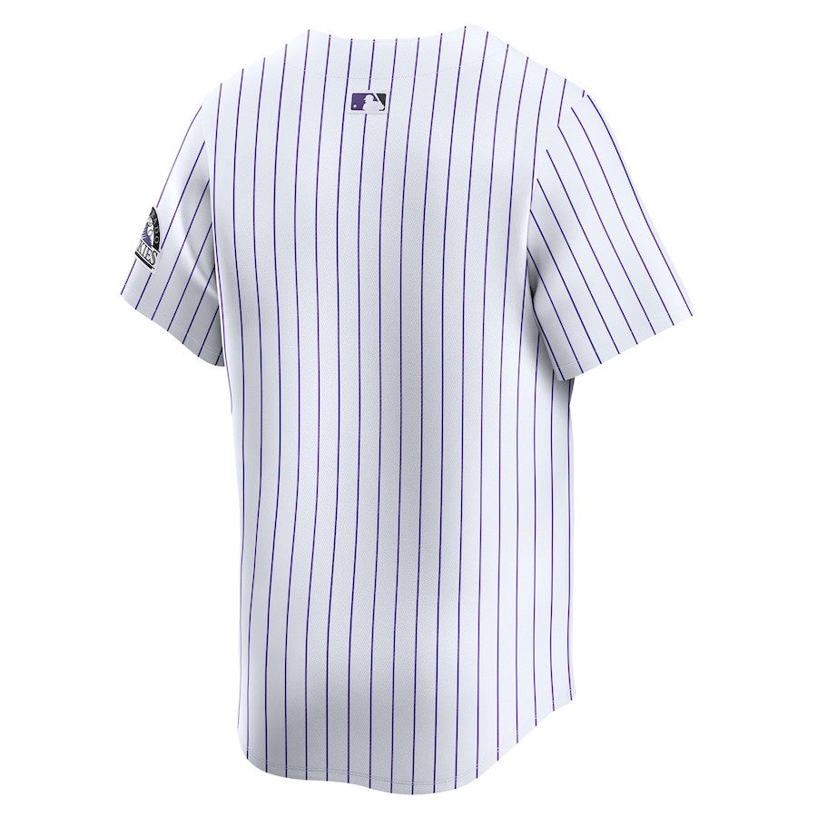 Colorado Rockies Home Limited Player Men Jersey - White