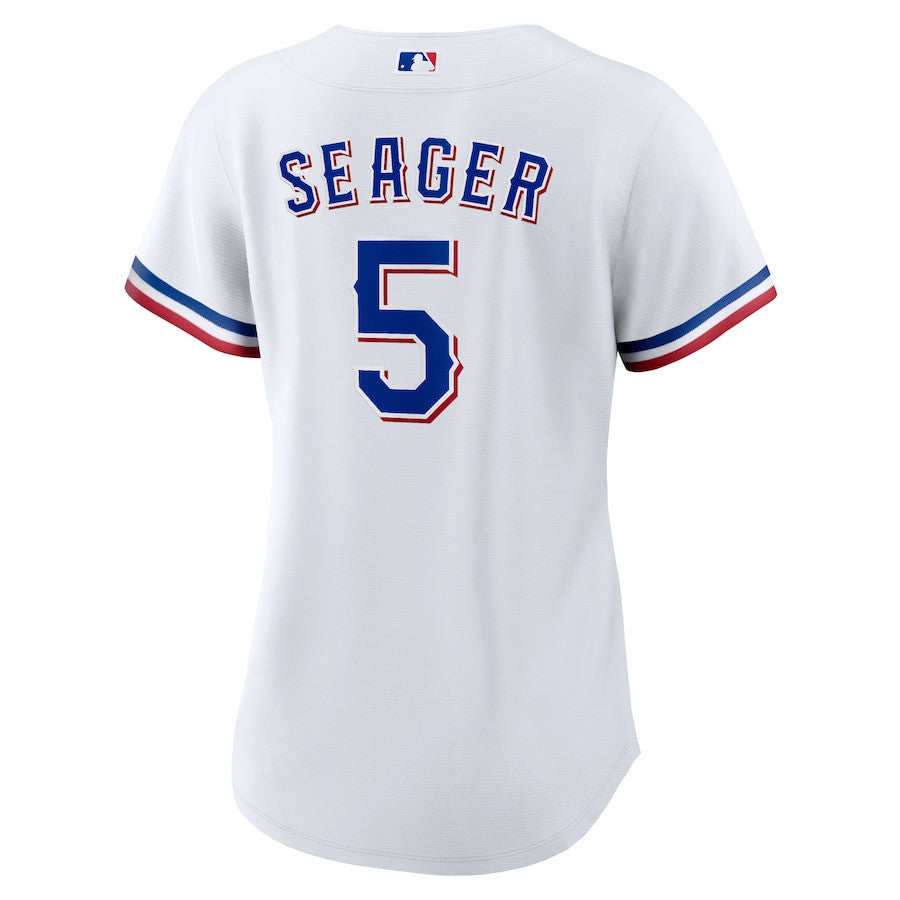 Corey Seager 5 Texas Rangers Women Home Player Jersey - White