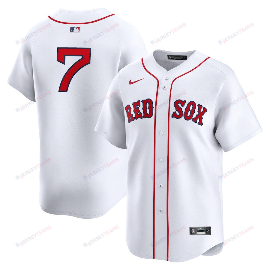 Masataka Yoshida 7 Boston Red Sox Home Limited Men Jersey - White