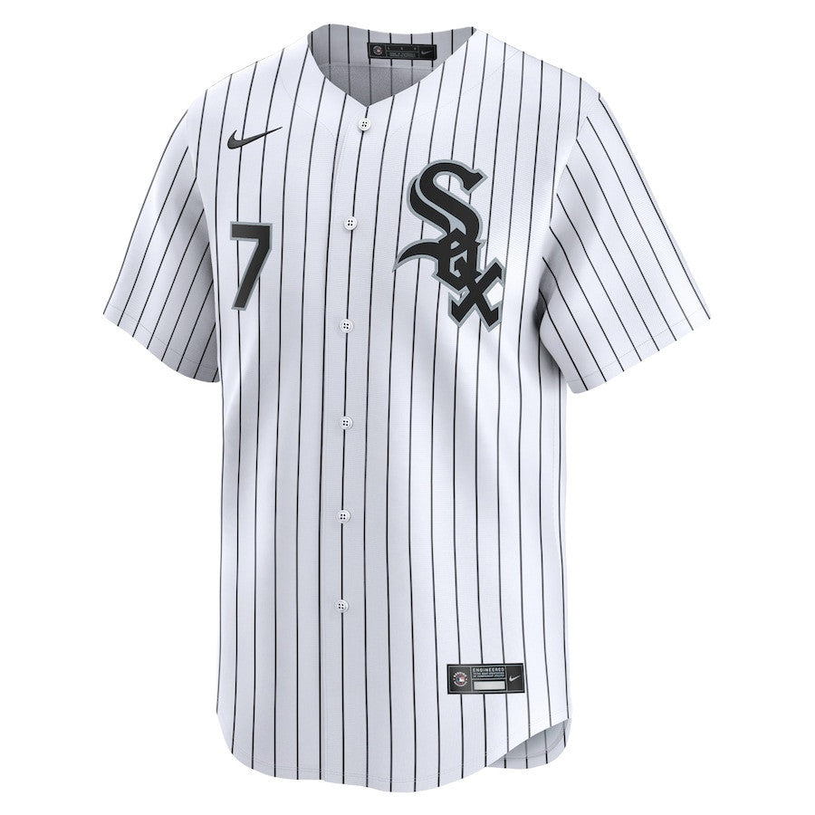 Tim Anderson 7 Chicago White Sox Home Limited Player Men Jersey - White