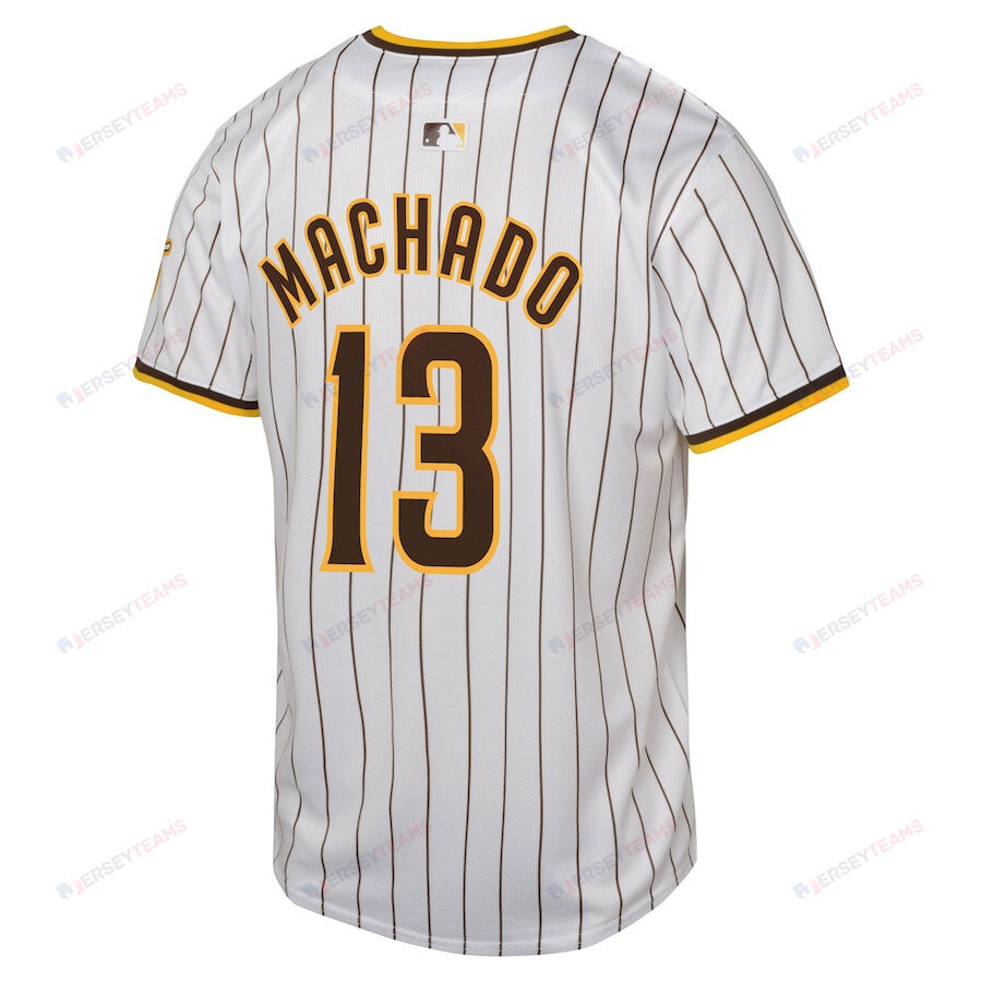 Manny Machado 13 San Diego Padres Home Limited Player YOUTH Jersey - White