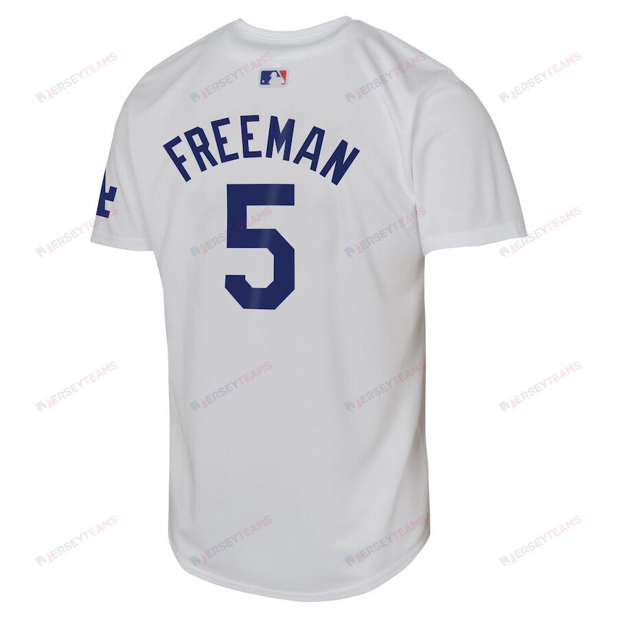 Freddie Freeman 5 Los Angeles Dodgers Home Limited Player YOUTH Jersey - White
