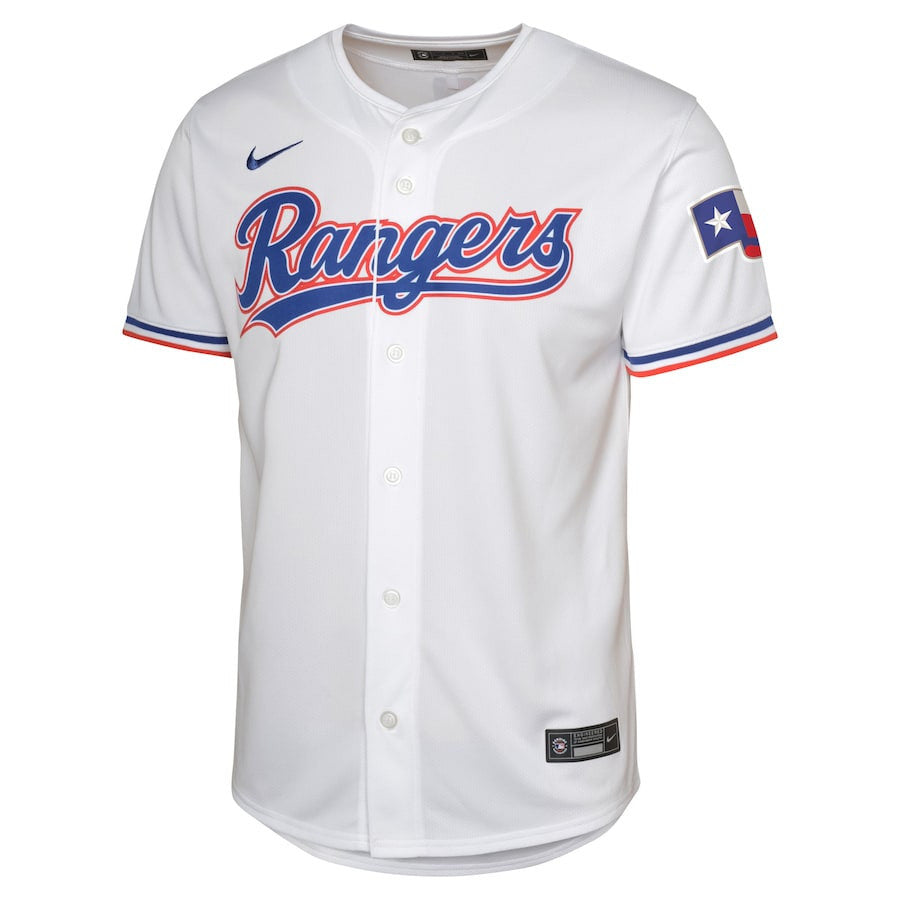 Corey Seager 5 Texas Rangers Home Limited Player YOUTH Jersey - White