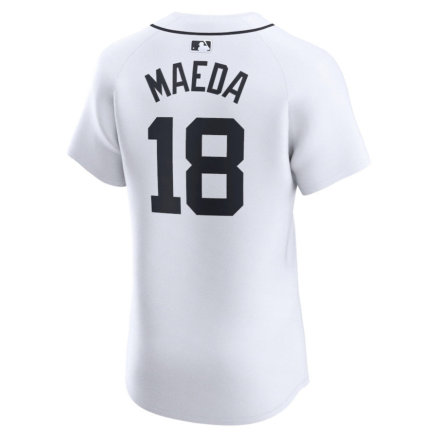 Kenta Maeda 18 Detroit Tigers Home Elite Player Men Jersey - White