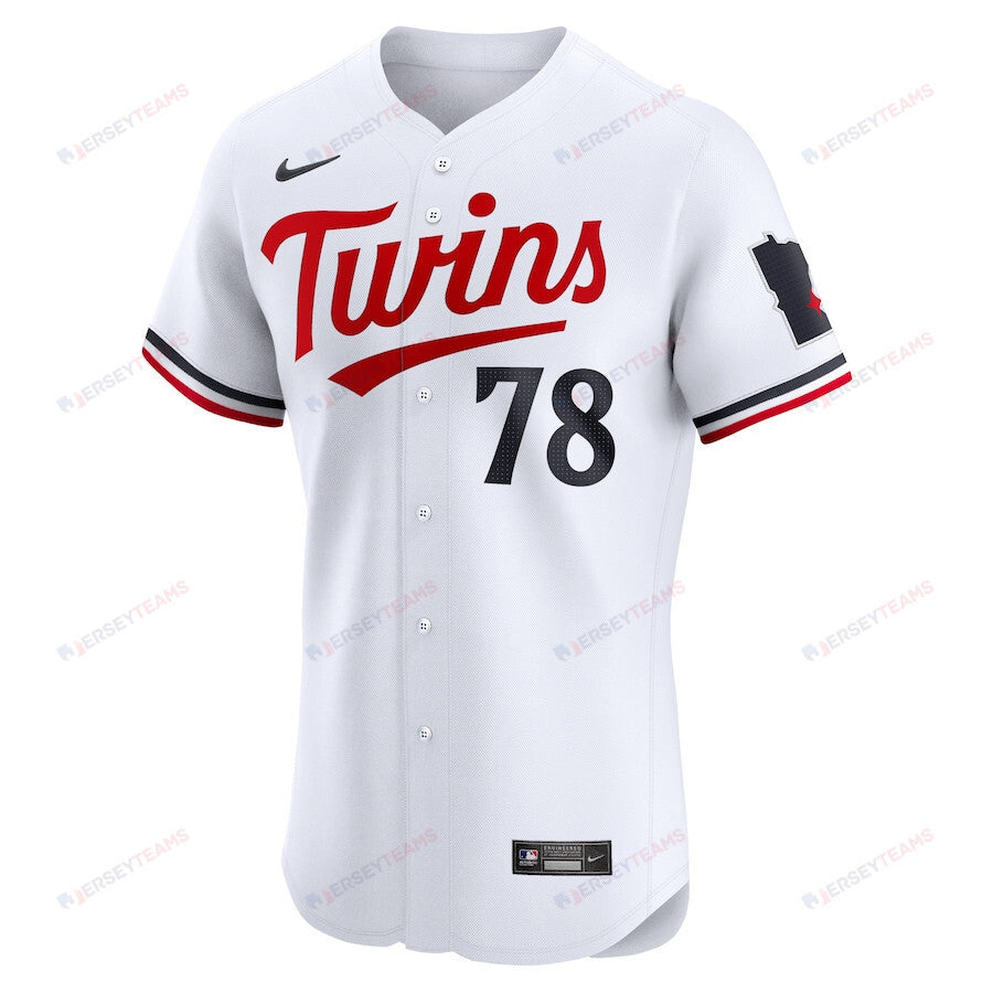 Simeon Woods Richardson 78 Minnesota Twins Home Elite Player Men Jersey - White