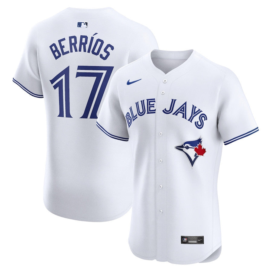Jose Berrios 17 Toronto Blue Jays Home Elite Player Men Jersey - White