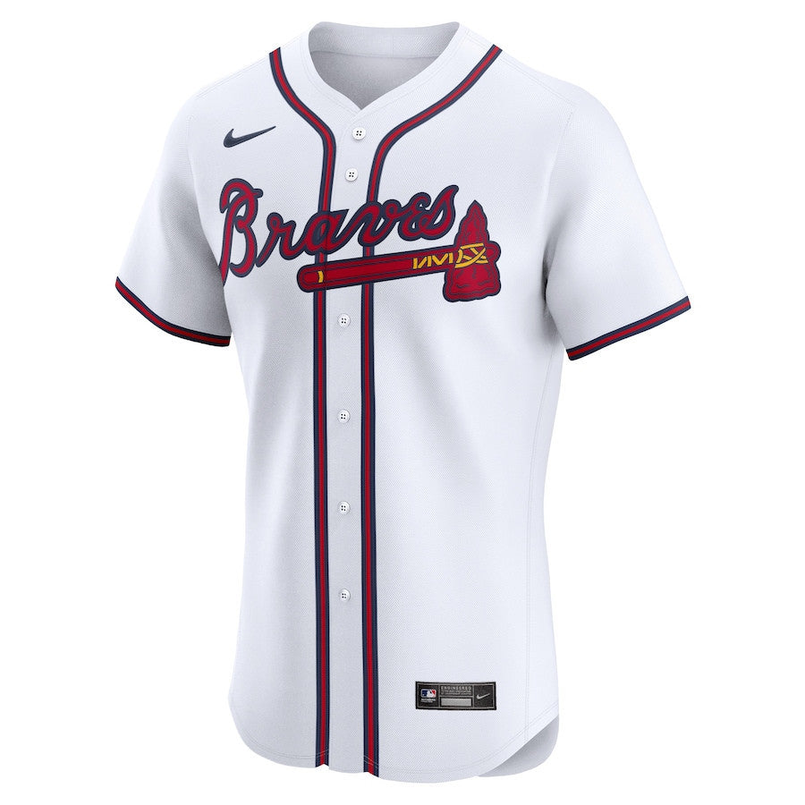 Reynaldo Lopez 40 Atlanta Braves Home Elite Player Men Jersey - White
