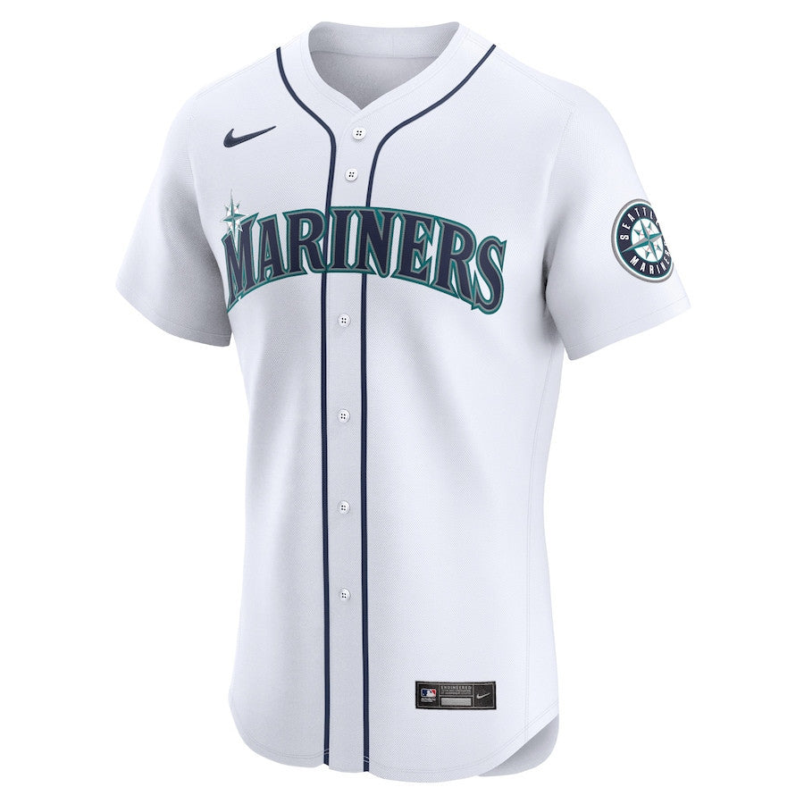 Anthony DeSclafani 28 Seattle Mariners Home Elite Player Men Jersey - White