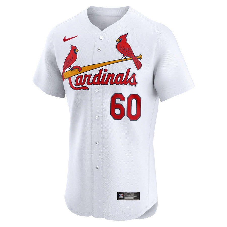 Guillermo Zuñiga 60 St. Louis Cardinals Home Elite Player Men Jersey - White