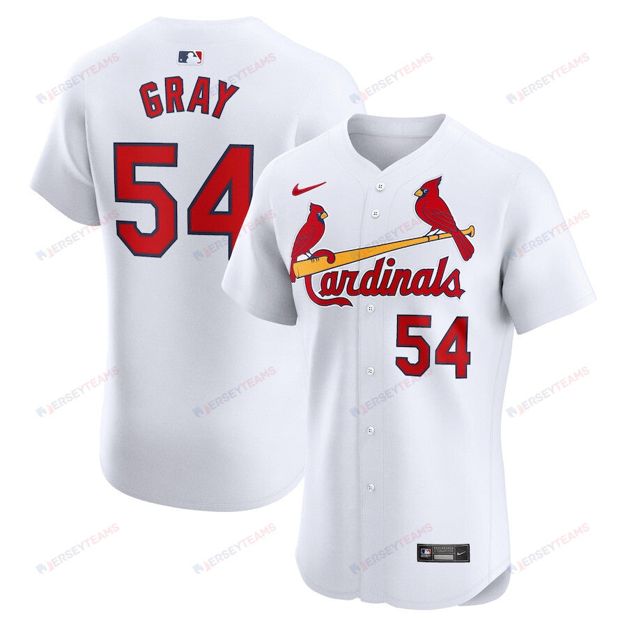 Sonny Gray 54 St. Louis Cardinals Home Elite Player Men Jersey - White