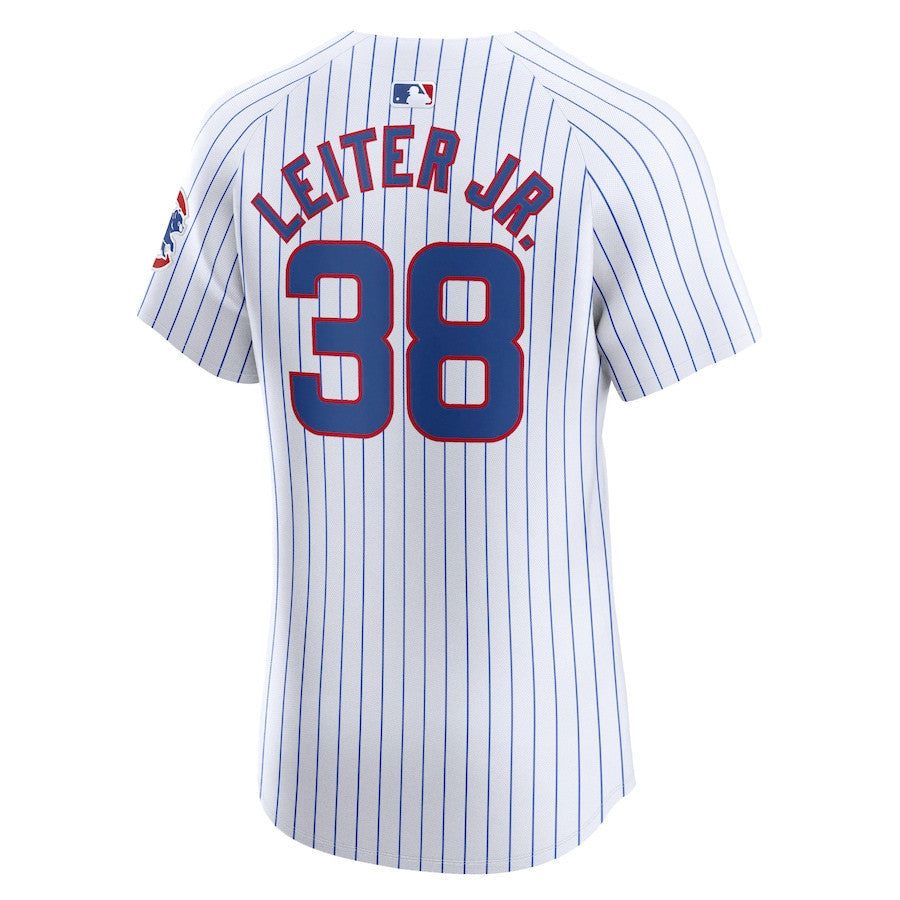 Mark Leiter Jr. 38 Chicago Cubs Home Elite Player Men Jersey - White