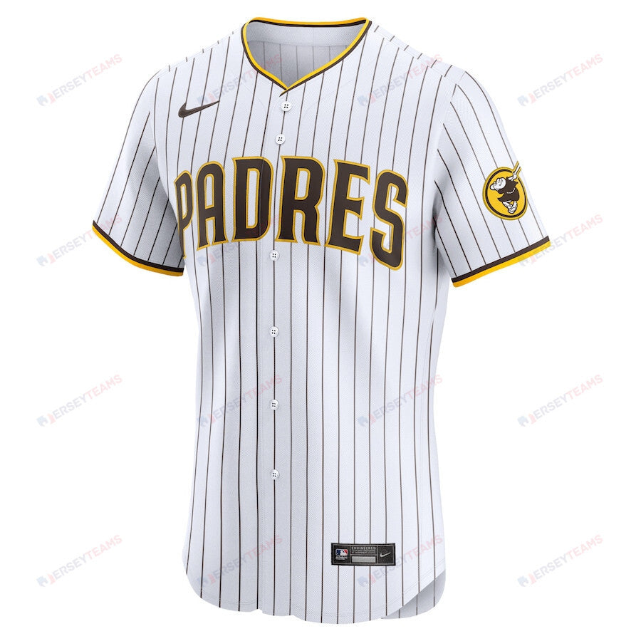 Randy Vasquez 96 San Diego Padres Home Elite Player Men Jersey - White