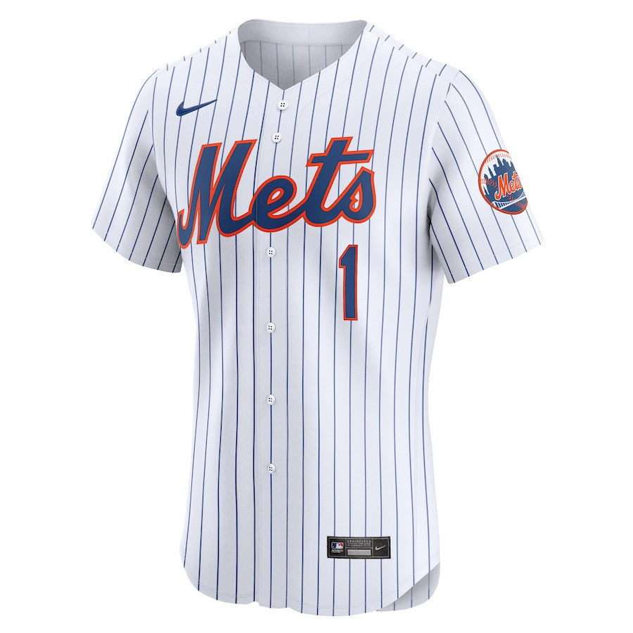 Jeff McNeil 1 New York Mets Home Elite Player Men Jersey - White