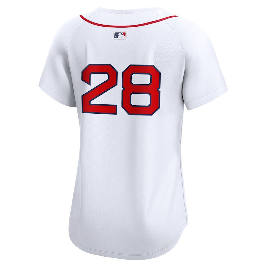 Corey Kluber 28 Boston Red Sox Women Home Limited Player Jersey - White