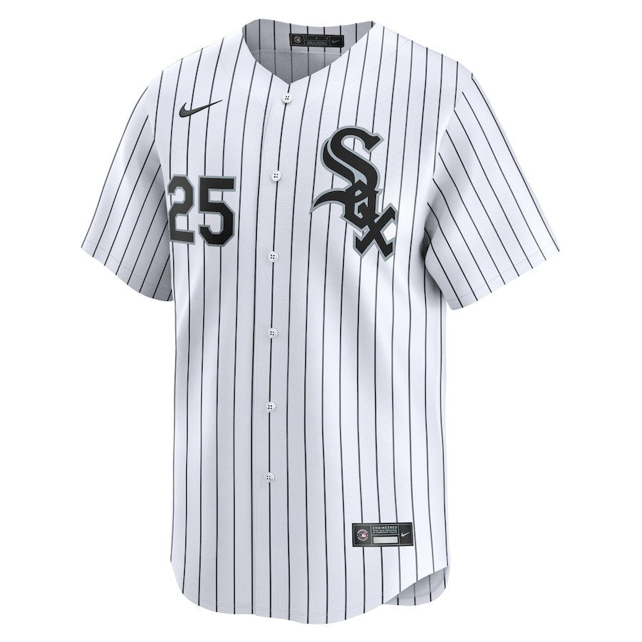 Andrew Vaughn 25 Chicago White Sox Home Limited Player Men Jersey - White