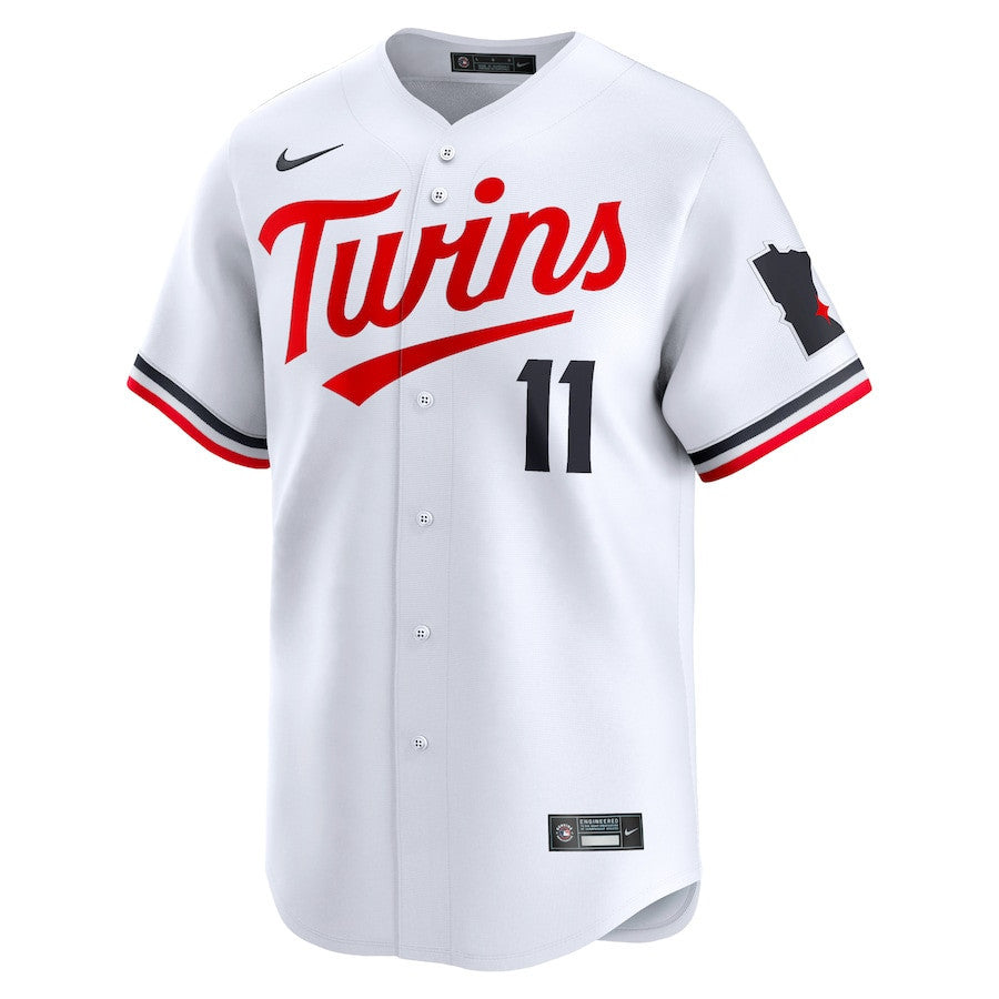 Jorge Polanco 11 Minnesota Twins Home Limited Player Men Jersey - White