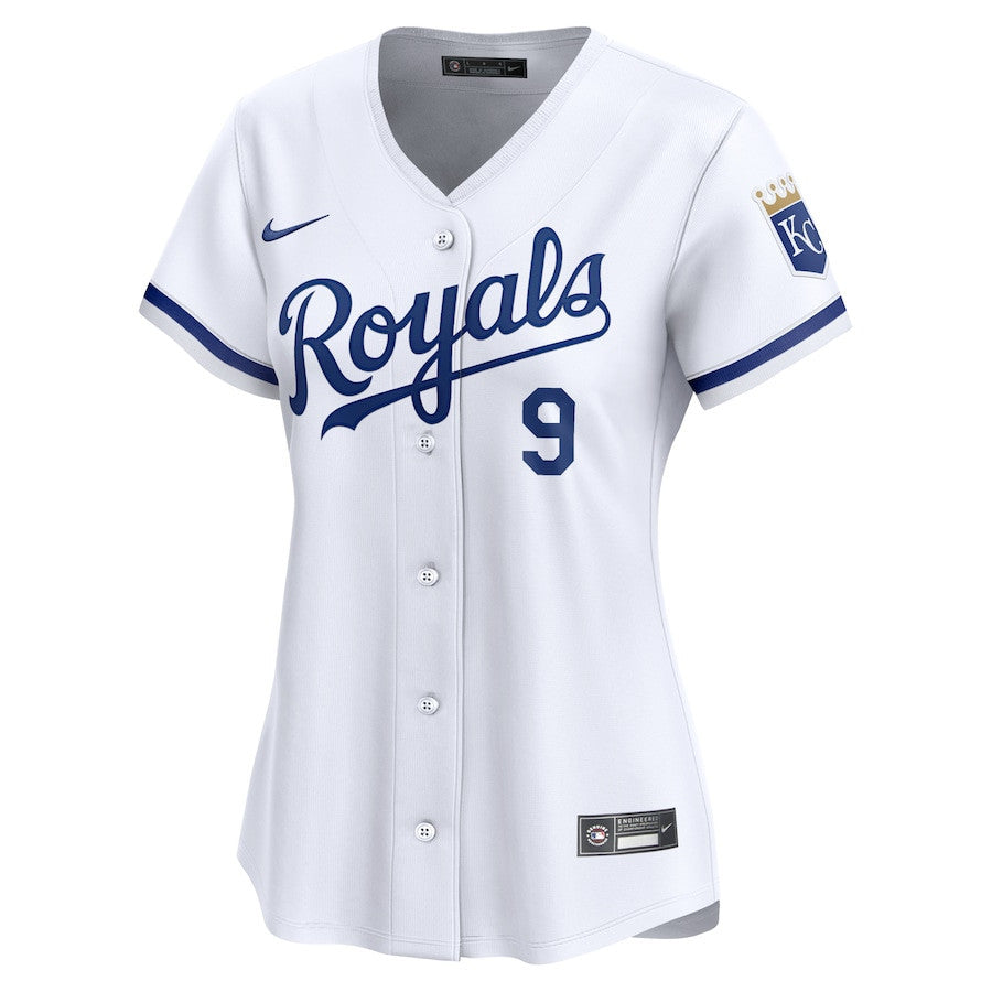 Vinnie Pasquantino 9 Kansas City Royals Women Home Limited Player Jersey - White