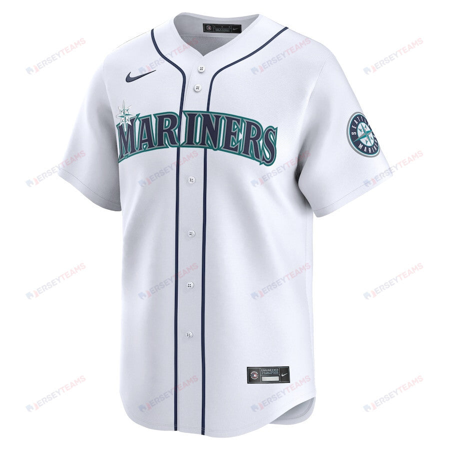 George Kirby 68 Seattle Mariners Home Limited Player Men Jersey - White