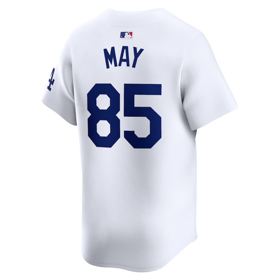 Dustin May 85 Los Angeles Dodgers Home Limited Player Men Jersey - White