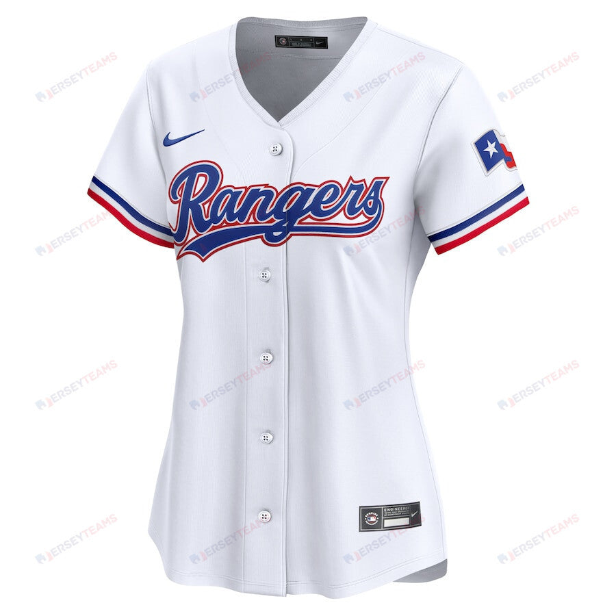Jon Gray 22 Texas Rangers Women Home Limited Player Jersey - White