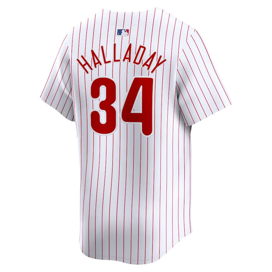 Roy Halladay 34 Philadelphia Phillies Home Limited Player Men Jersey - White