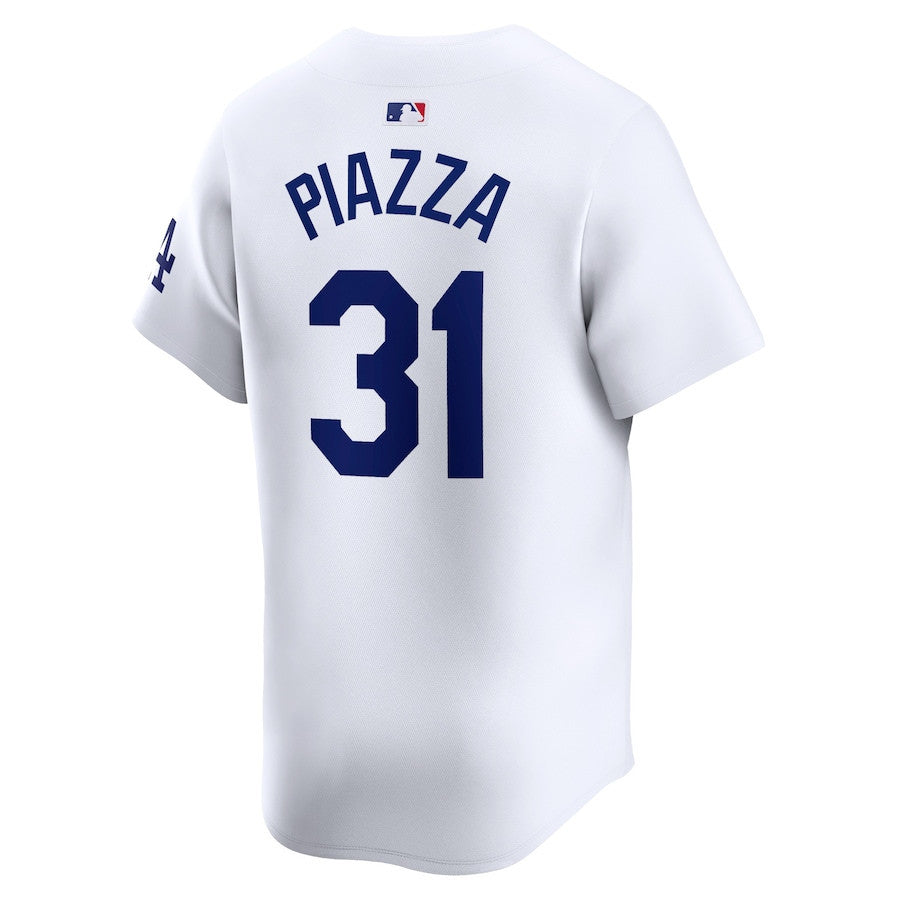 Mike Piazza 31 Los Angeles Dodgers Home Limited Player Men Jersey - White