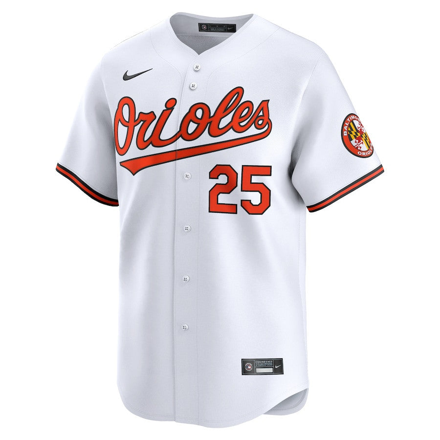 Anthony Santander 25 Baltimore Orioles Home Limited Player Men Jersey - White