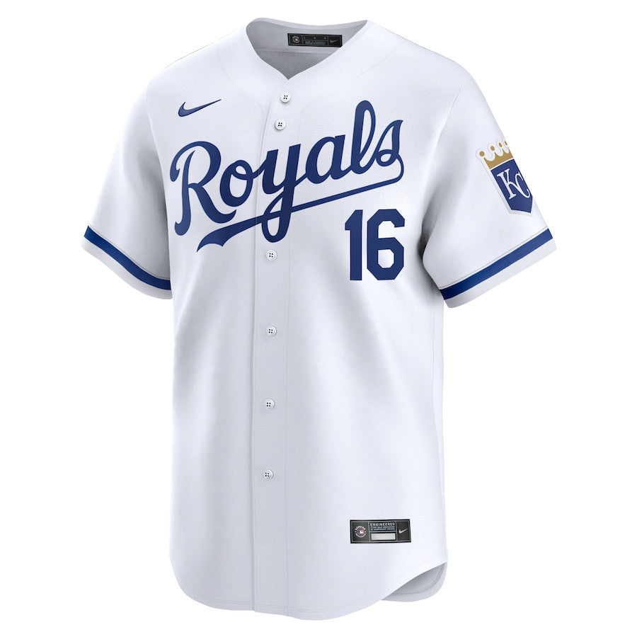 Bo Jackson 16 Kansas City Royals Home Limited Player Men Jersey - White