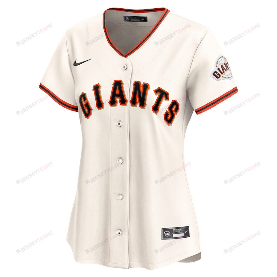 Mitch Haniger 17 San Francisco Giants Women Home Limited Player Jersey - Cream