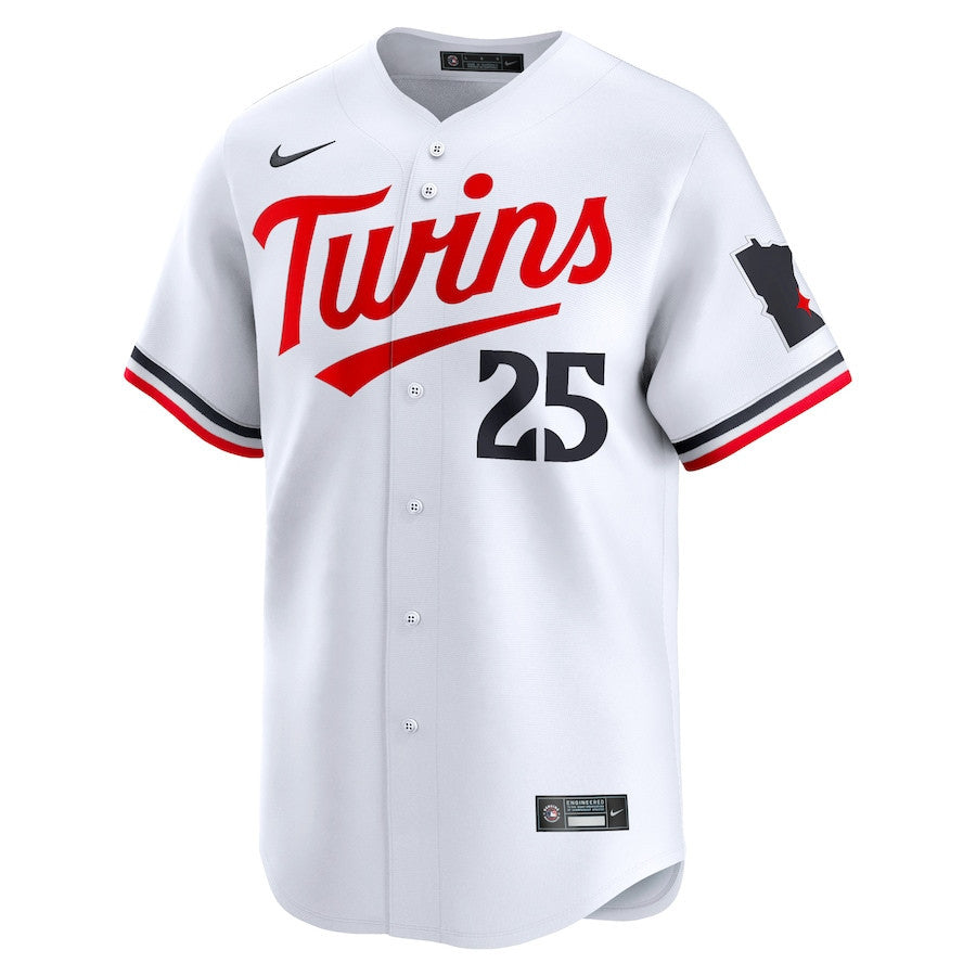 Byron Buxton 25 Minnesota Twins Home Limited Player Men Jersey - White