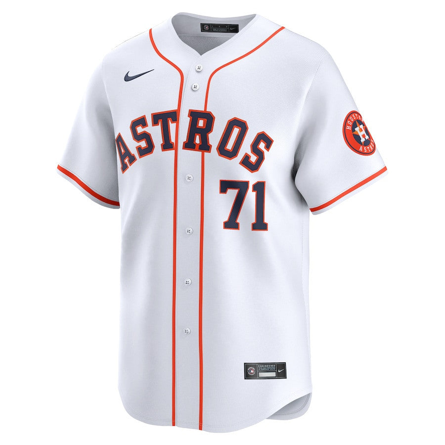 Josh Hader 71 Houston Astros Home Limited Player Men Jersey - White
