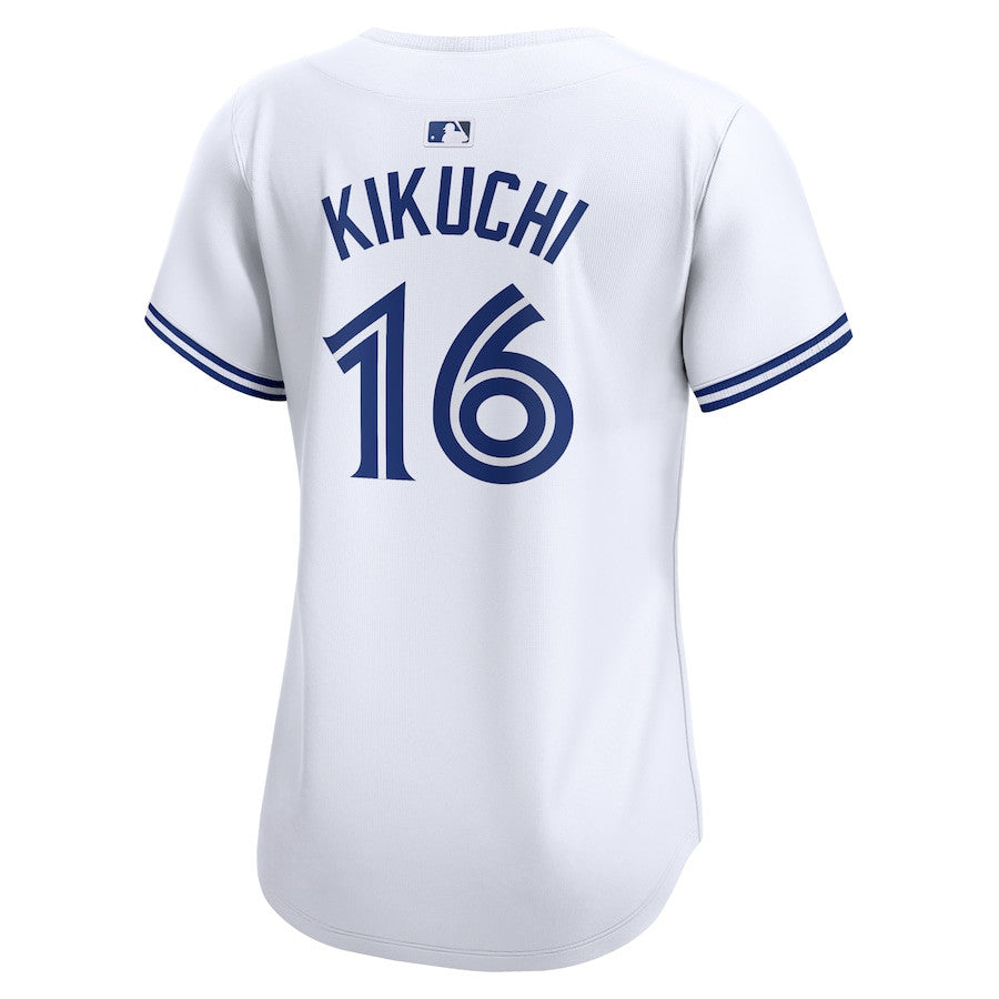 Yusei Kikuchi 16 Toronto Blue Jays Women Home Limited Player Jersey - White
